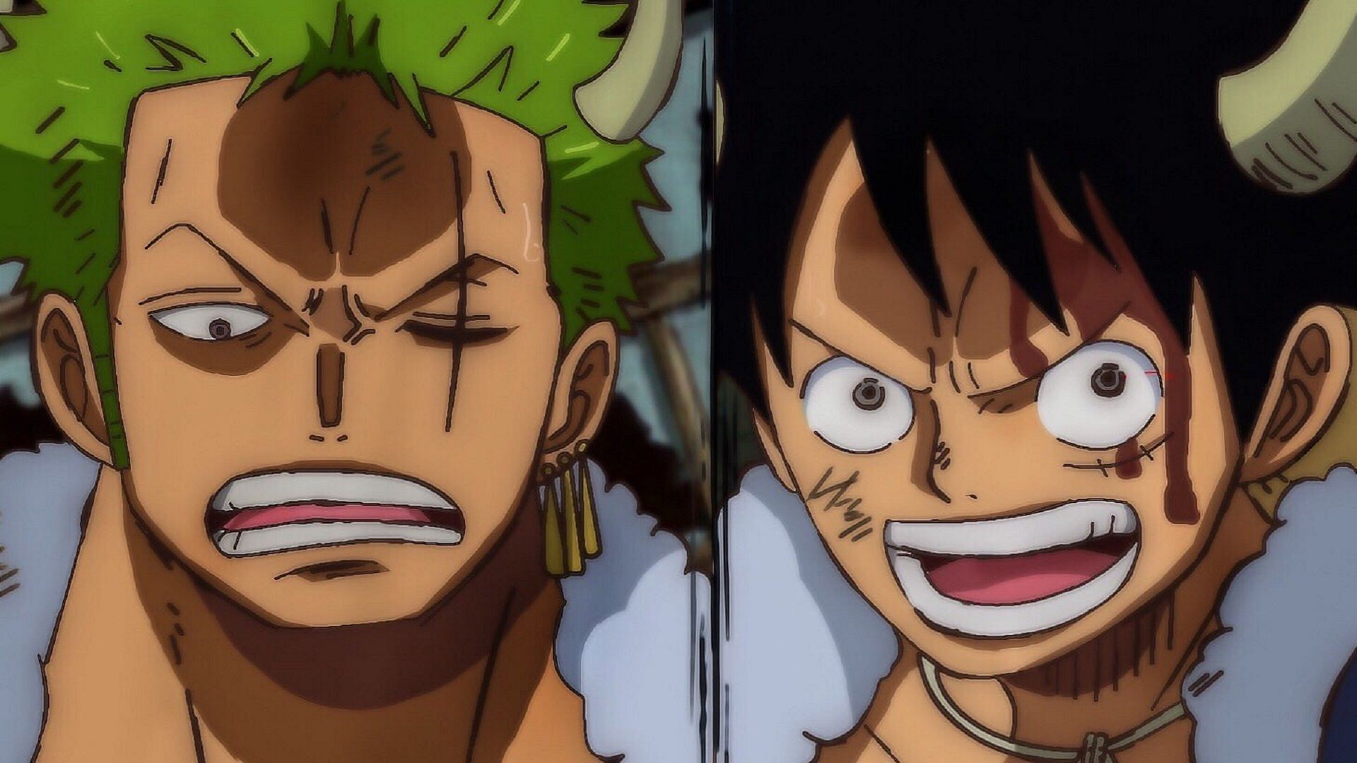 Zoro and Luffy (Image via Toei Animation, One Piece)