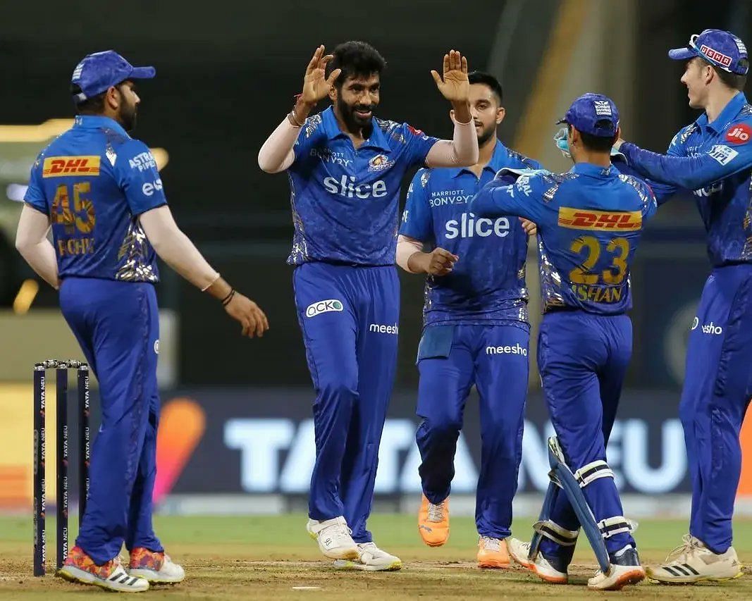 Jasprit Bumrah celebrating a wicket. (Credits: Getty)