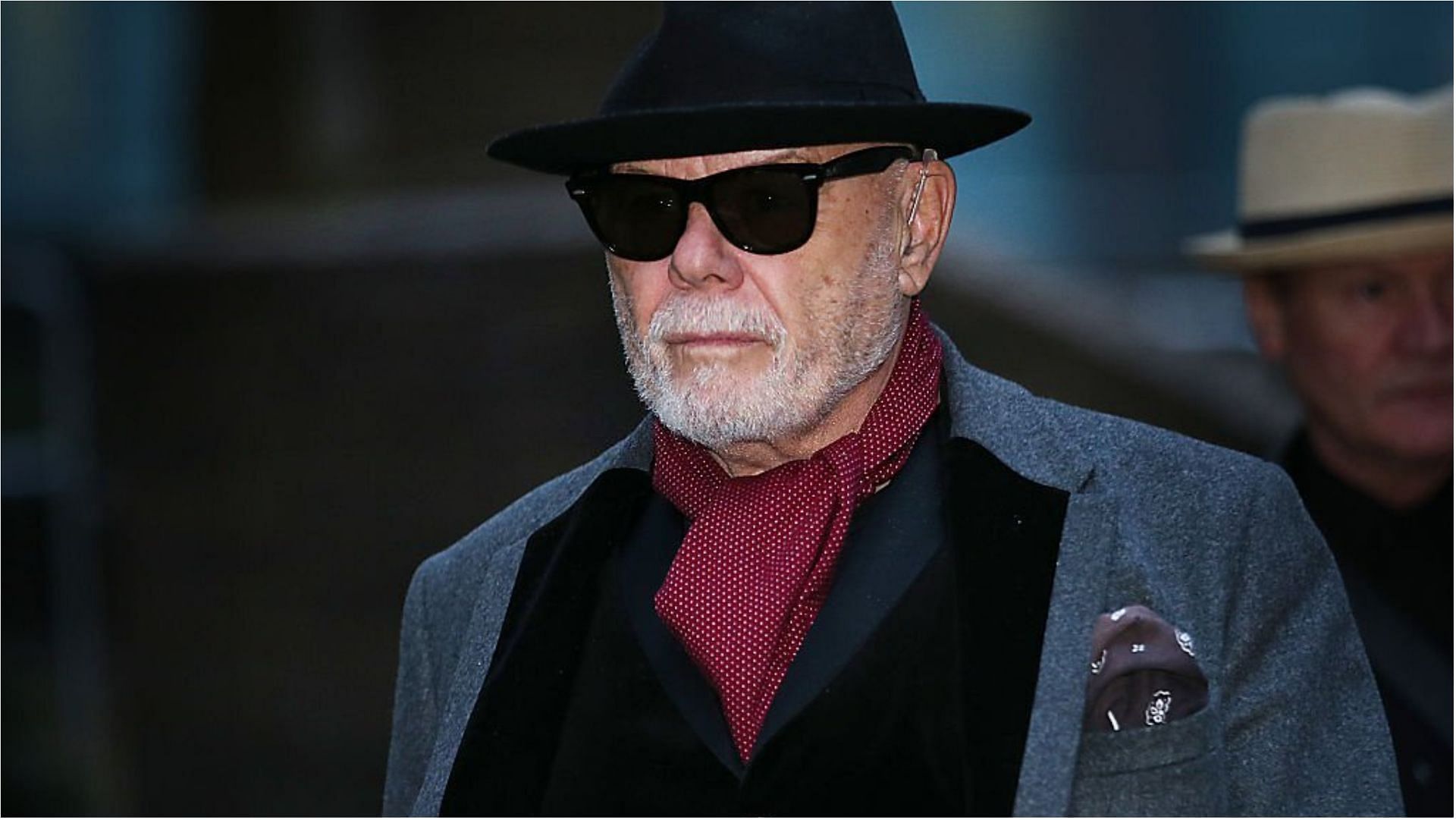 Gary Glitter was recently released after serving a sentence of 16 years (Image via Peter Macdiarmid/Getty Images)