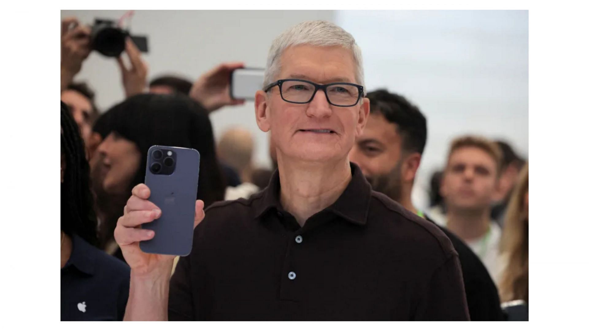 Tim Cook, chief executive officer at Apple (Image via Engadget)