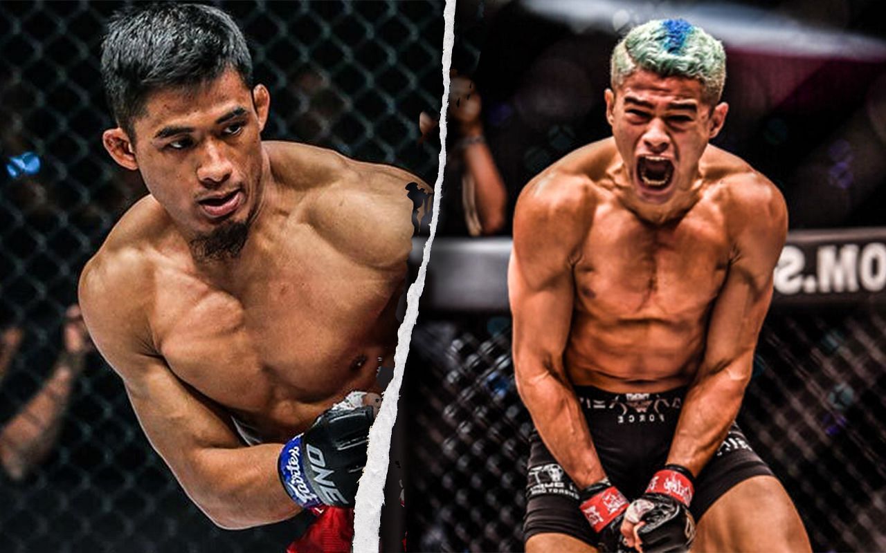 Stephen Loman (L) speaks highly of Fabricio Andrade (R). | Photo by ONE Championship