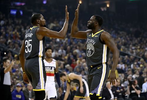 Kevin Durant was with the Warriors in 2019 (Image via Getty Images)