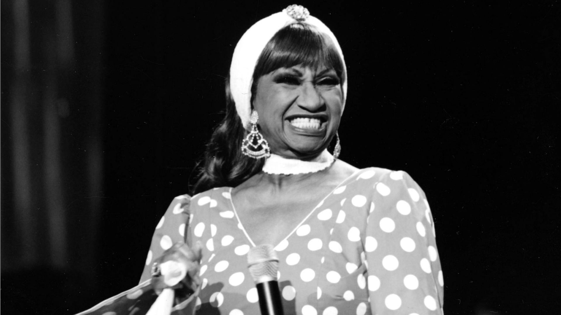 Celia Cruz. (Photo via PBS/Courtesy Everett Collection/Getty)