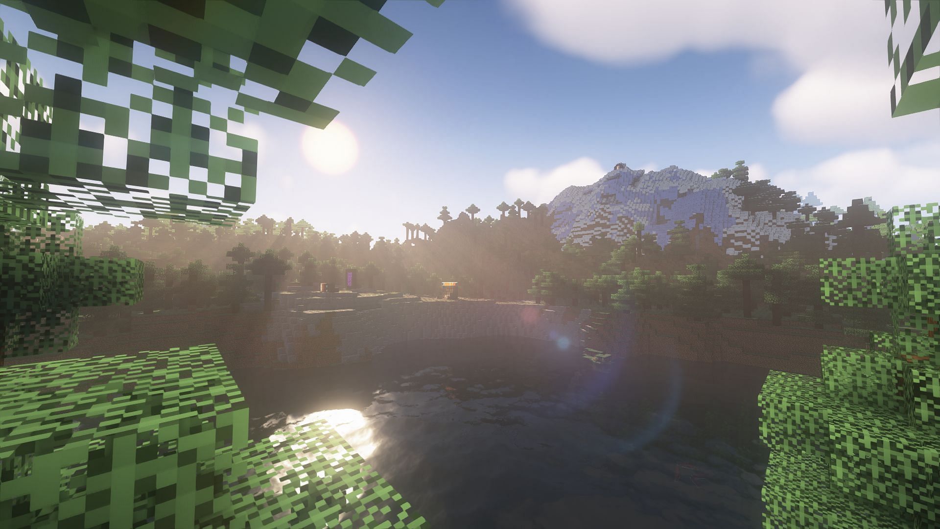 AstraLex shader is a fairly new shader pack but is quite famous for Minecraft (Image via Mojang)
