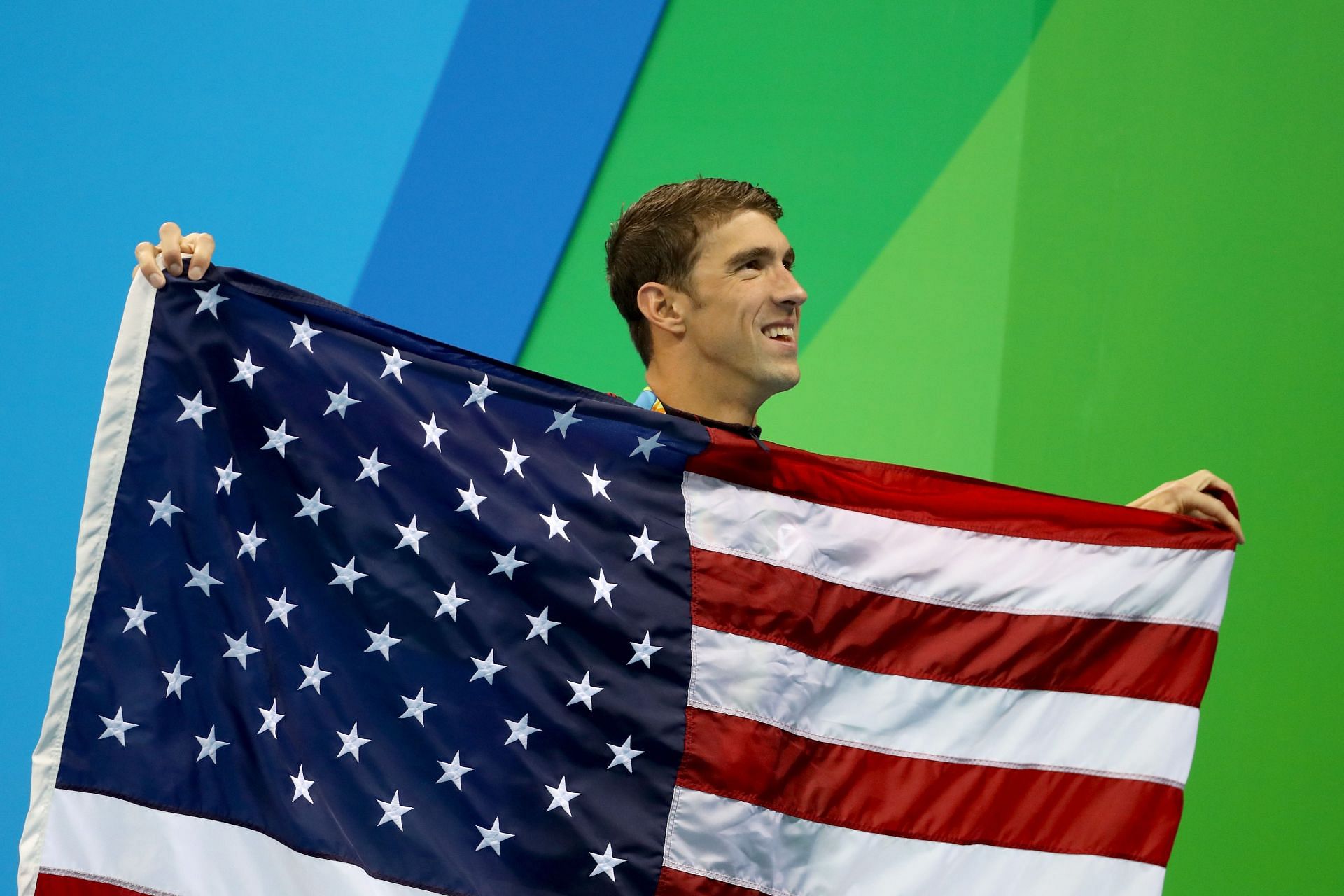 Phelps at the 2016 Rio Olympics