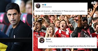 “Cost us this game”, “Needs to do less social media” – Arsenal fans blast 24-year-old star for his error against Brentford