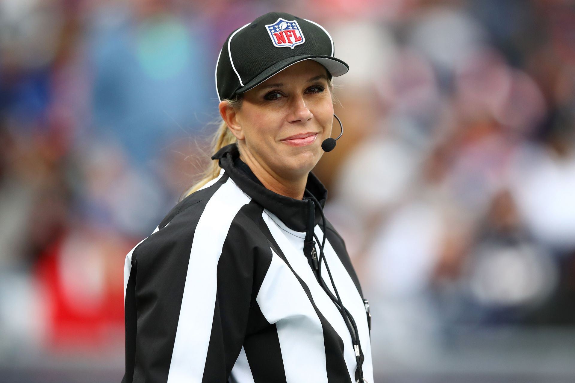 Another first for NFL referee Sarah Thomas: She's headed to the