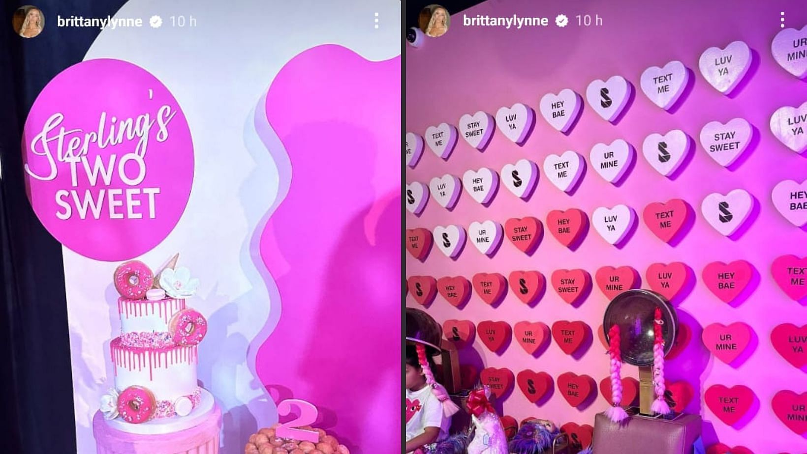 Brittany Mahomes' sneak peek into daughter's second birthday