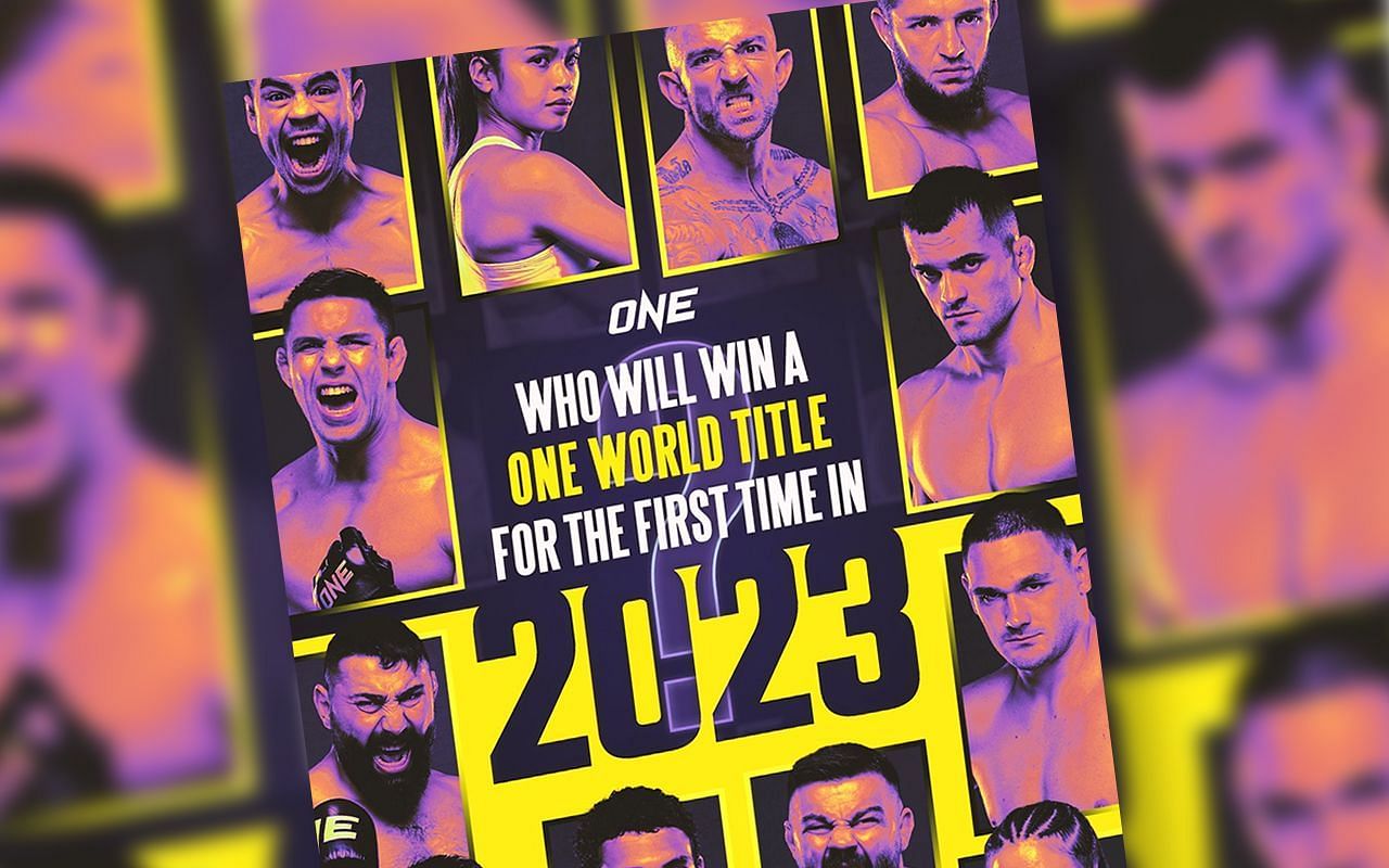 ONE Championship asks who could become world champions in 2023.