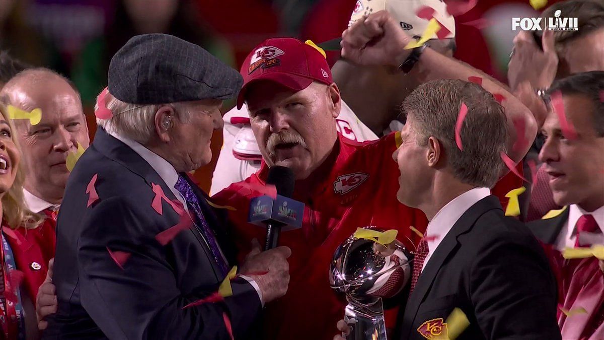 Kansas City Chiefs head coach Andy Reid in poignant retirement