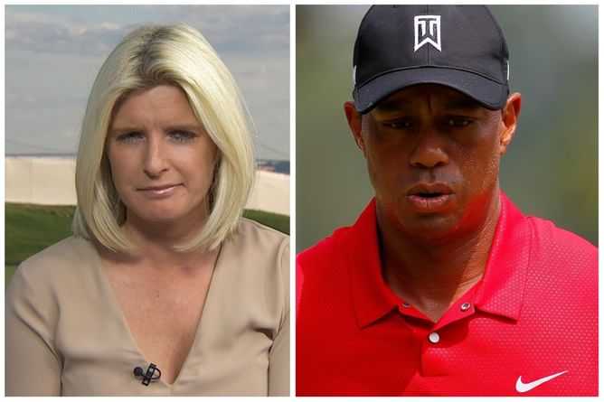 “Really disappointed” - Golf presenter Sarah Stirk slams Tiger Woods over tampon controversy