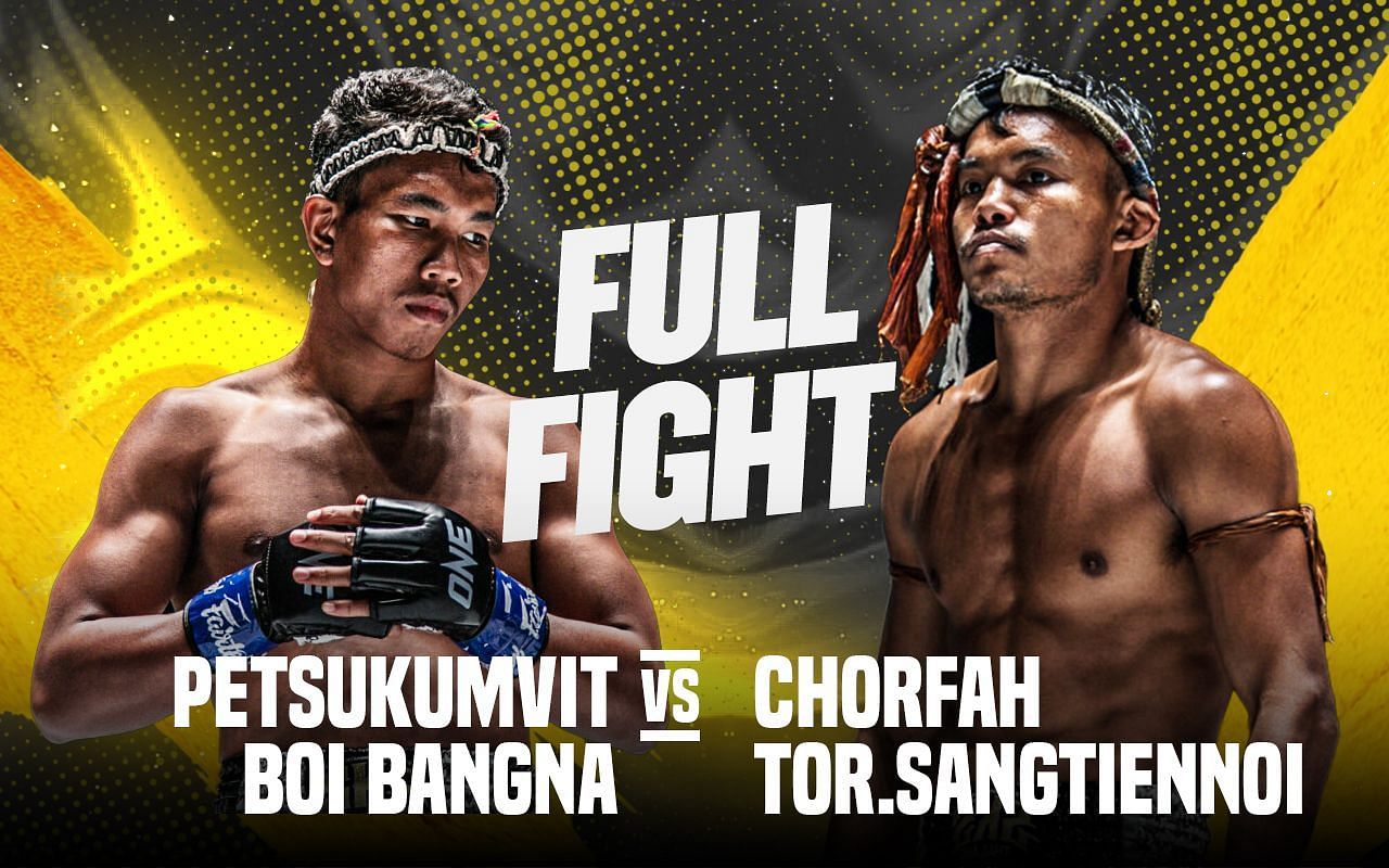 Chorfah versus Petsukumvit headlined ONE Friday Fights 3