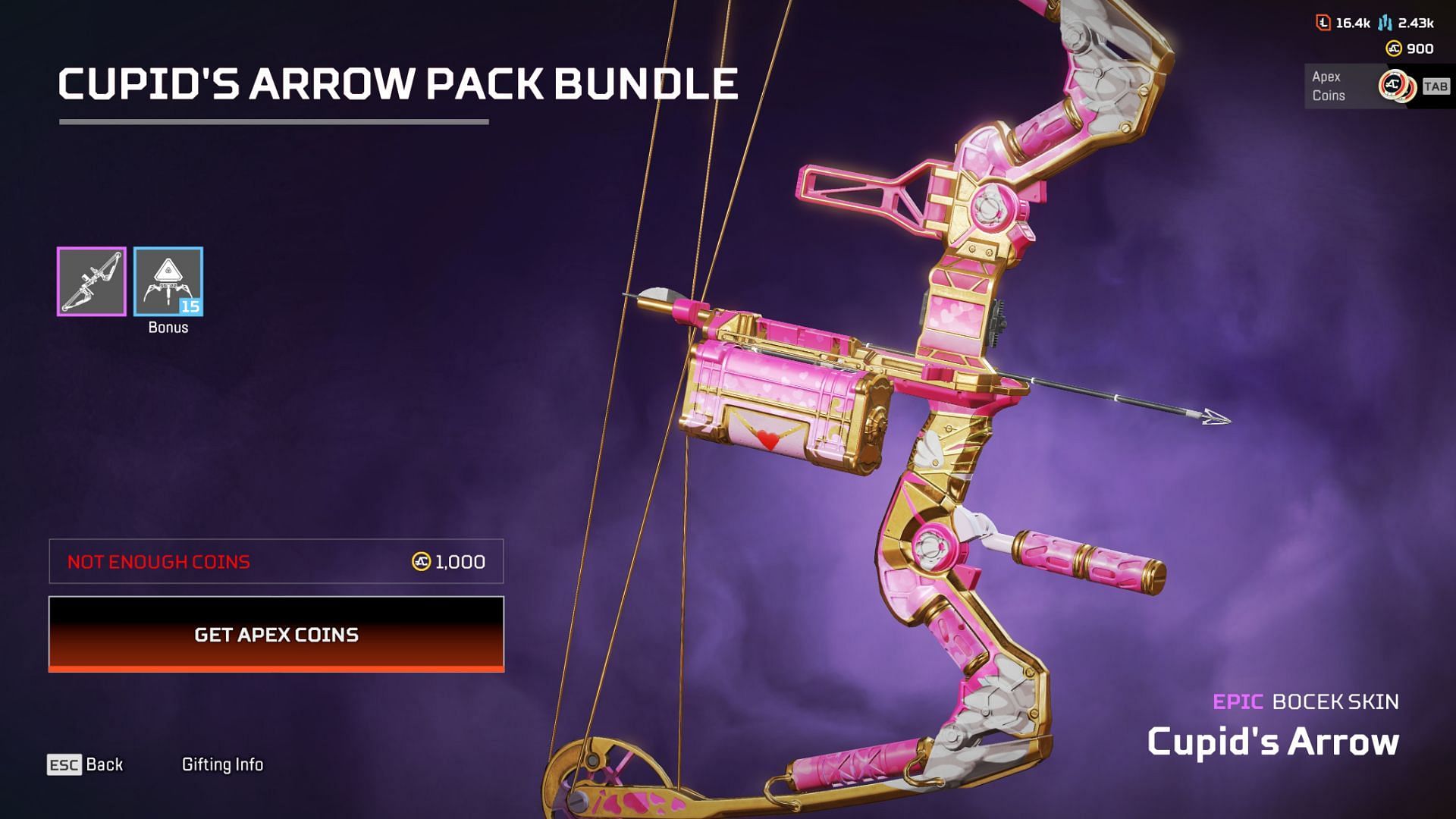 The Cupid&#039;s Arrow Pack bundle (Image via EA)