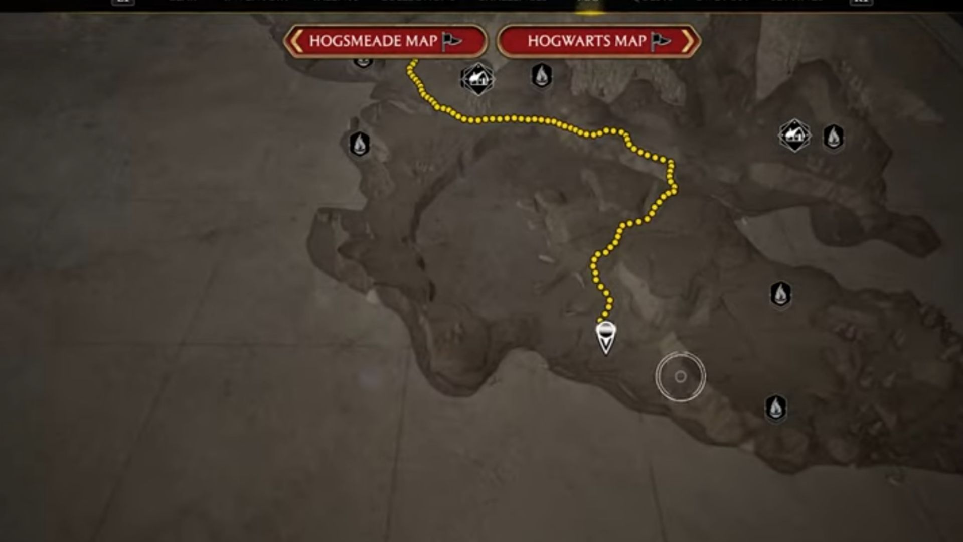 Map location of The Sky Is The Limit side Quest (Image via FP Good Game/ youtube.com)