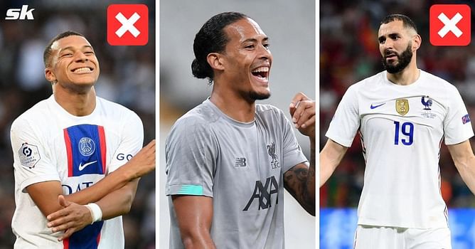 Virgil van Dijk’s top 3 votes for FIFA The Best men’s player award revealed as Karim Benzema and Kylian Mbappe miss out