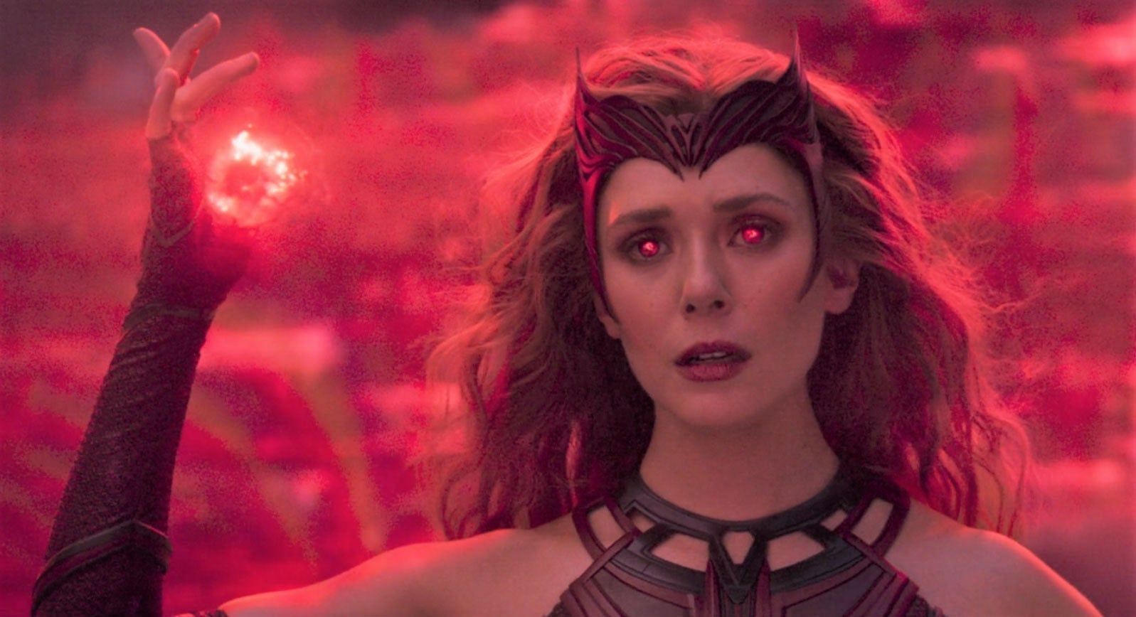 Wanda Maximoff stands tall as one of the strongest heroes in the MCU (Image via Marvel Studios)