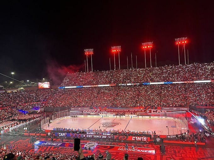 NHL Twitter reacts to Carolina Hurricanes' first Stadium Series