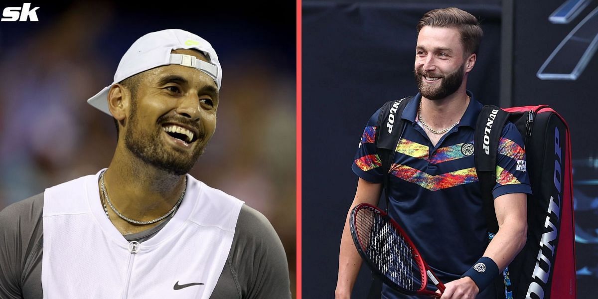 Nick Kyrgios and Liam Broady featured in the first episode of Break Point