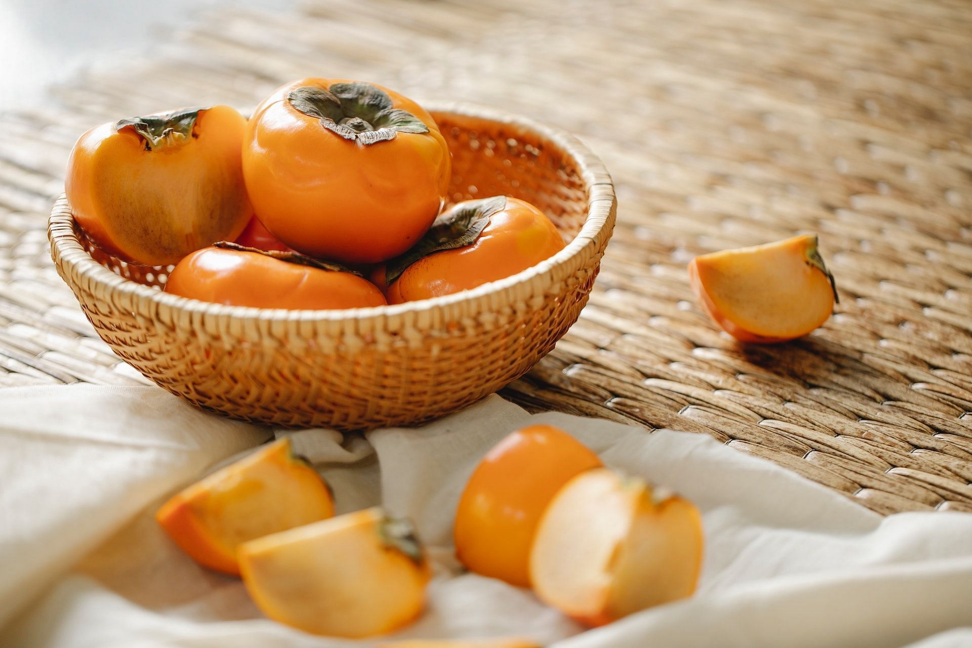 There are several benefits of persimmon to know about. (Photo via Pexels/Any Lane)