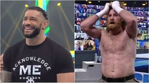 Sami Zayn says it would be "very hard to walk out" of his match against Roman Reigns as a loser