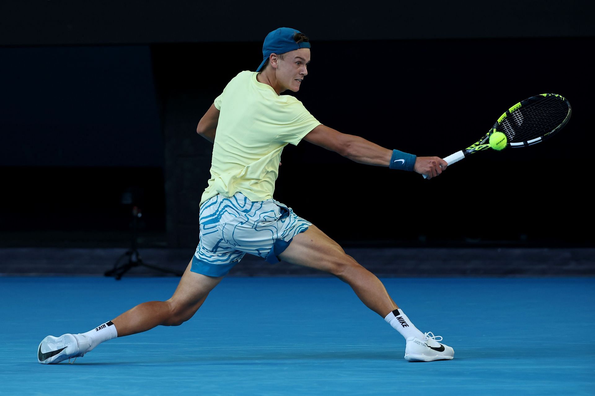 Holger Rune at the 2023 Australian Open - Day 8