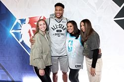Fans react hilariously as Giannis Antetokounmpo posts pic with girlfriend Mariah Danae in suggestive pose: "Bro always horny", "Freak on the sheets"
