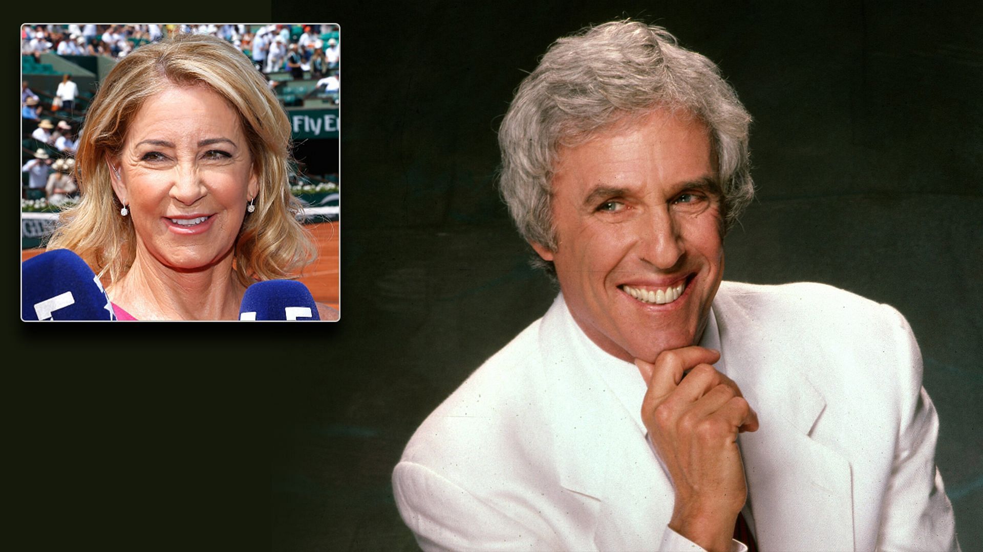 Chris Evert pays tribute to songwriter Burt Bacharach on his demise