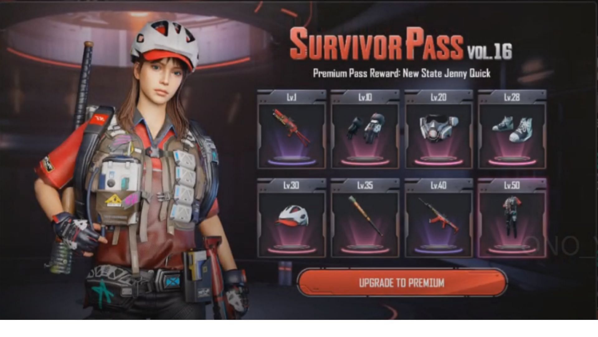 Survivor Pass Volume 16 has made its way into New State Mobile (Image via Sportskeeda)