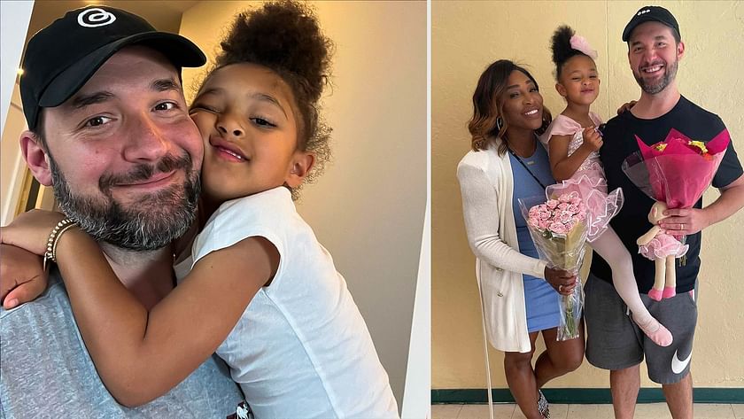 Serena Williams' husband Alexis Ohanian takes pride in drawing grades he received from daughter Olympia, serena's father - thirstymag.com