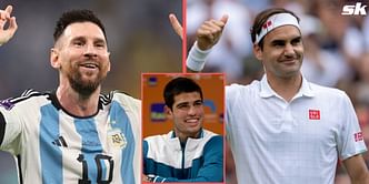 Roger Federer is the Lionel Messi of tennis: Carlos Alcaraz