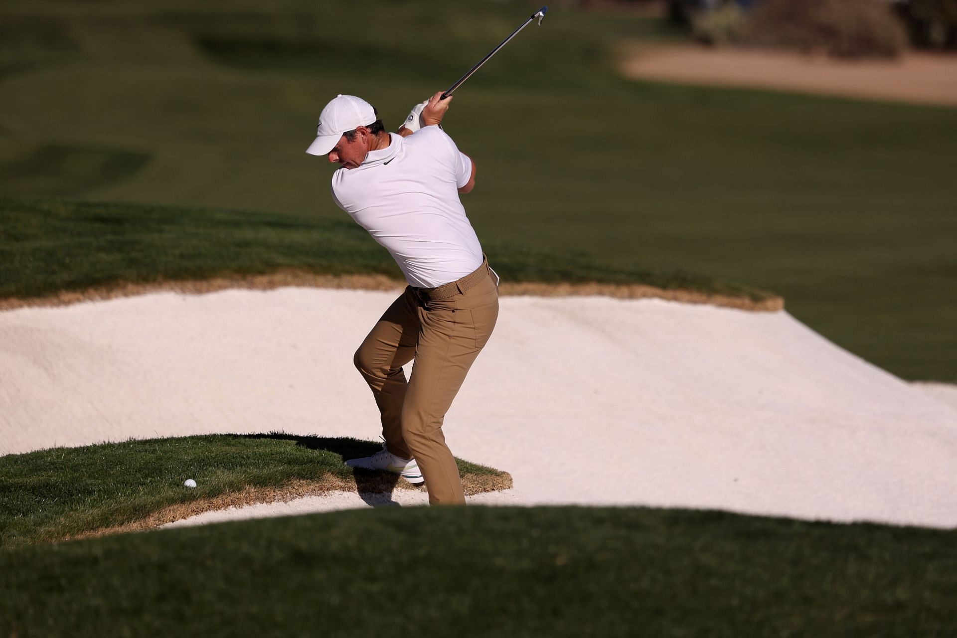 Rory McIlroy at the WM Phoenix Open - Round Two (Image via Maddie Meyer/Getty Images)