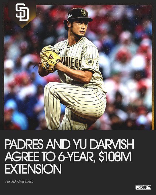 San Diego Padres on X: Yu Darvish is the first pitcher in @MLB