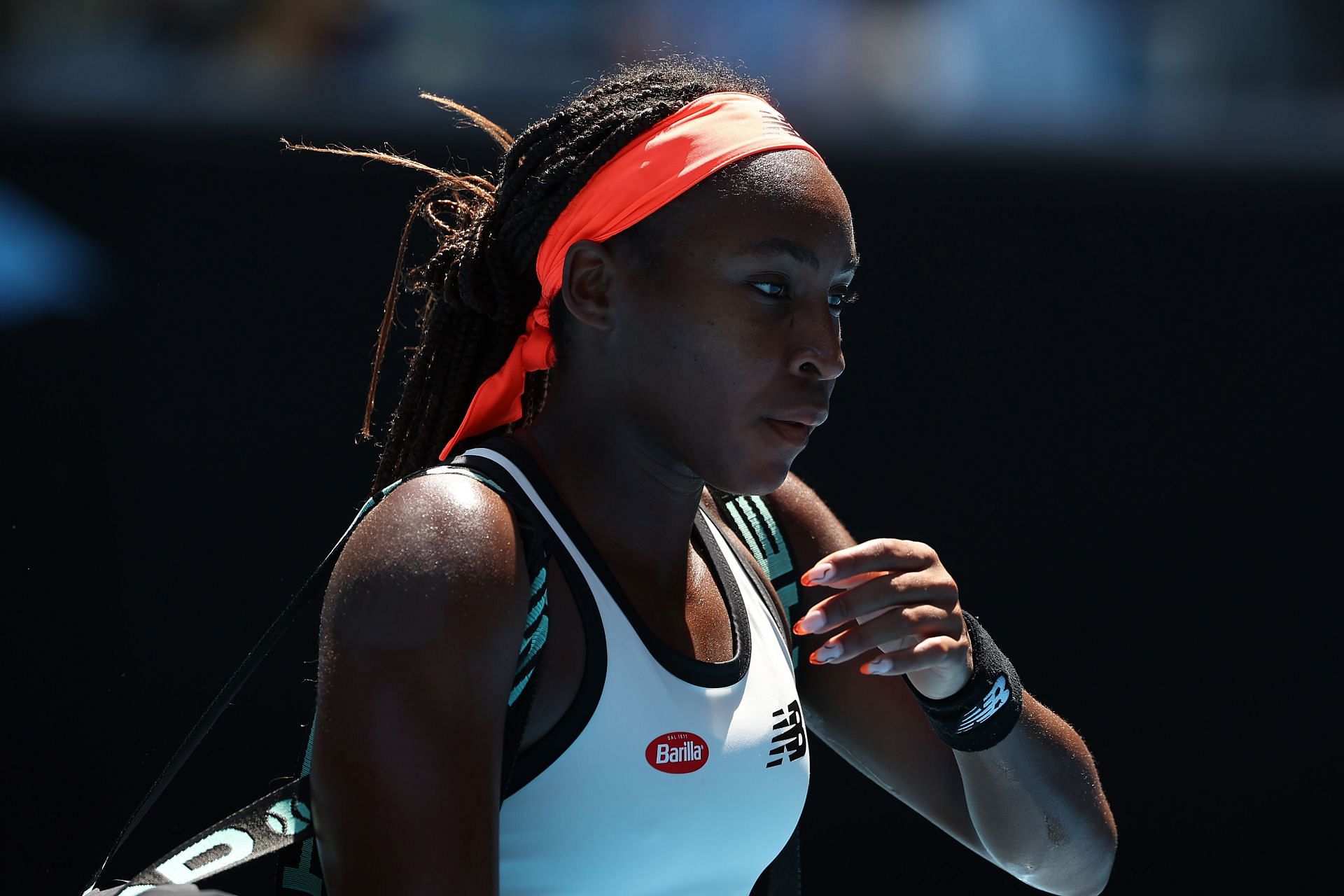 Coco Gauff at the 2023 Australian Open