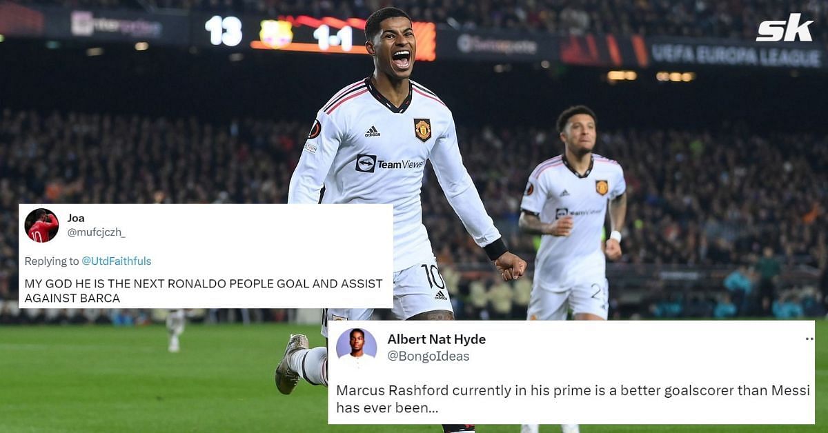 Marcus Rashford is touted as a better goalscorer than Lionel Messi.