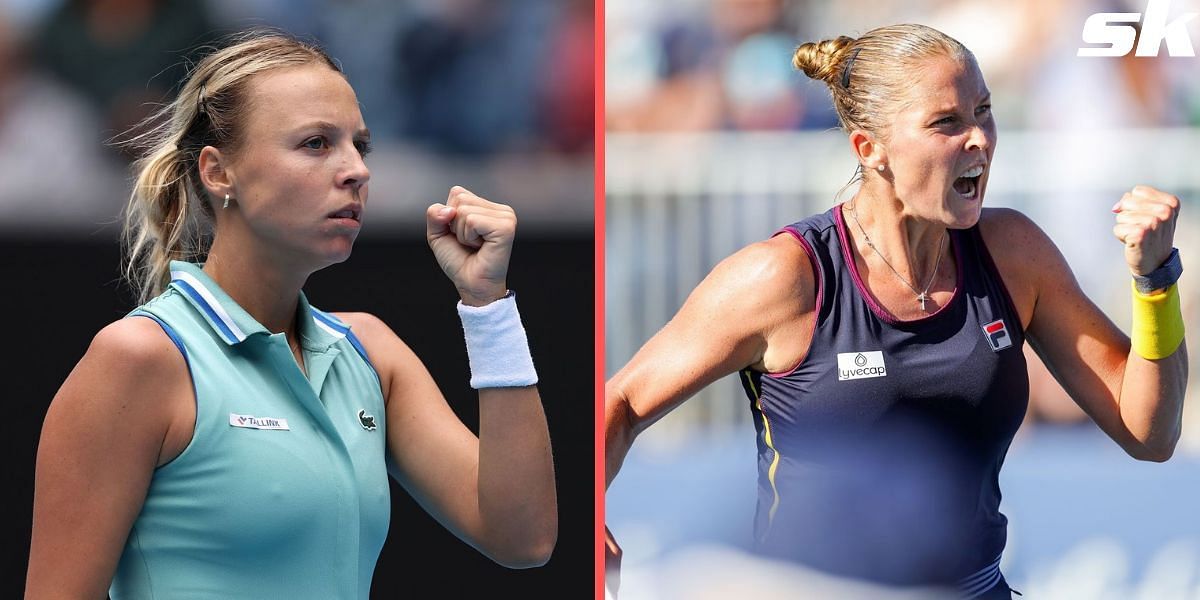 Anett Kontaveit will face Shelby Rogers in the second round of the Abu Dhabi Open