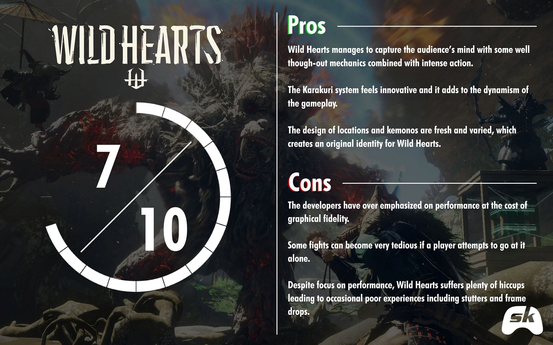 Wild Hearts review : A noble challenge to Monster Hunter with high potential