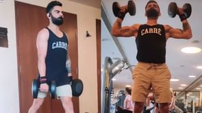 [Watch]"Back at it" - Fired-up Virat Kohli hits the gym ahead of Border-Gavaskar Trophy