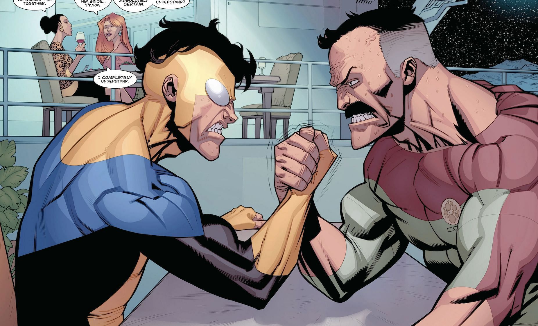 Love and strain: The complexity of Omni-Man and Invincible&#039;s bond (Image via Image Comics)