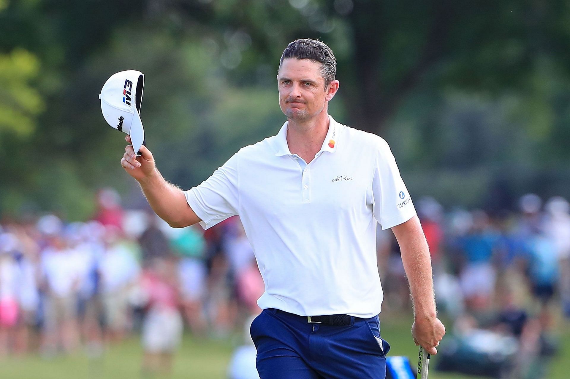 Justin Rose leads so far at the AT&amp;T Pebble Beach Pro-Am