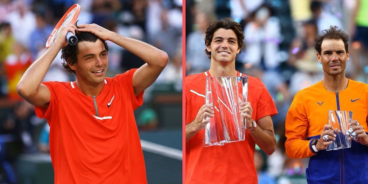 Taylor Fritz explains how he endured a serious injury to beat Rafael Nadal and win the Indian Wells Masters.