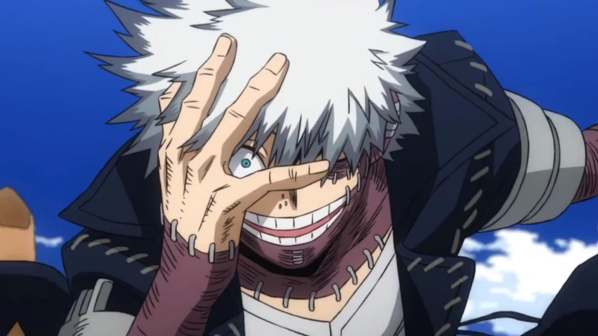 Dabi, after his reveal as Shoto Todoroki&#039;s brother (Image via Studio Bones)