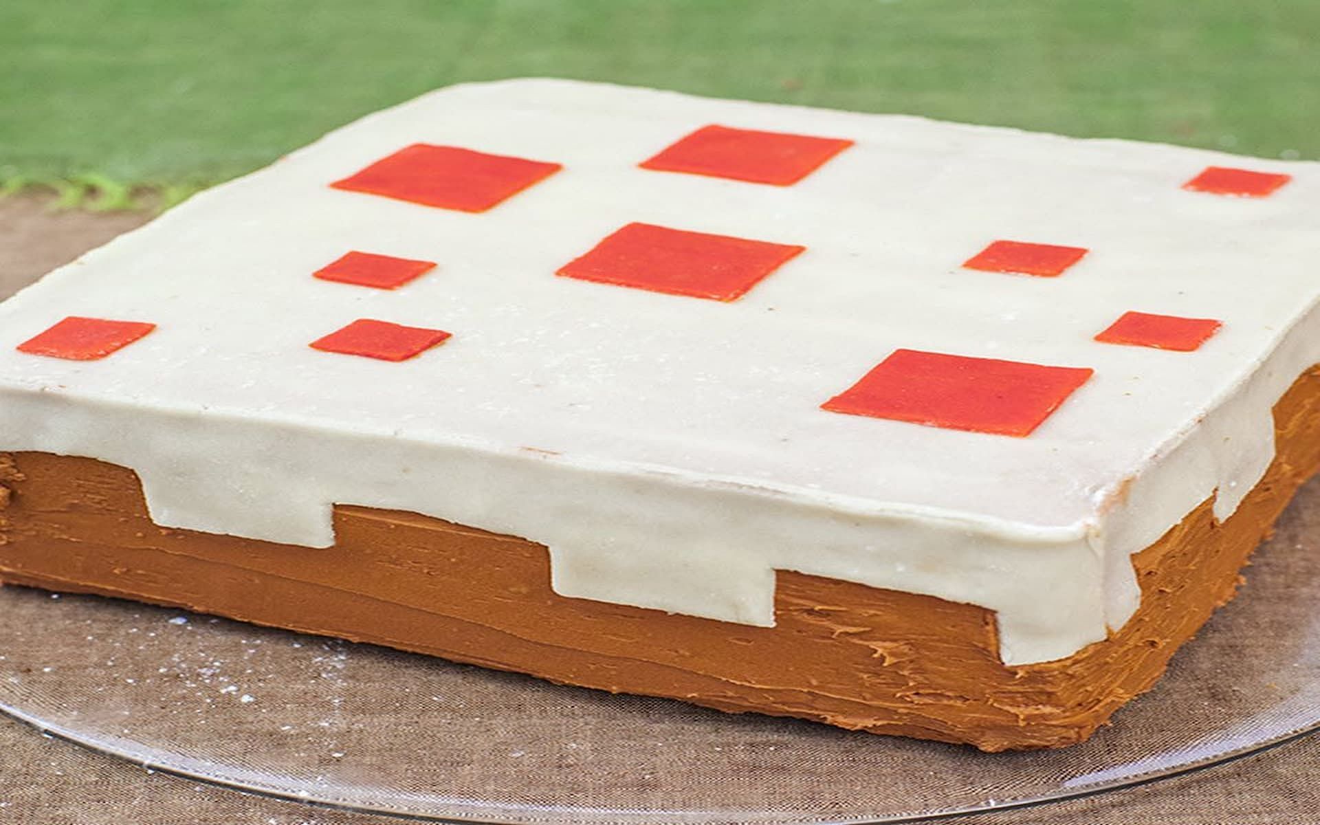Fans of Minecraft can get some pretty nifty cakes on their birthday (Image via allrecipes.com)