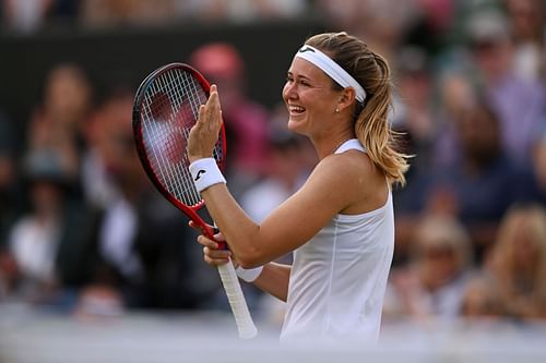 Marie Bouzkova is a former finalist at the Monterrey Open.