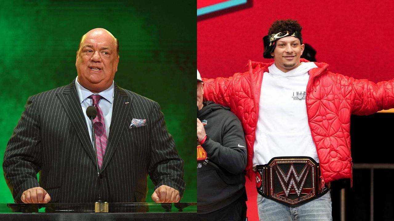 Super Bowl 57 MVP Patrick Mahomes wears WWE Championship Belt