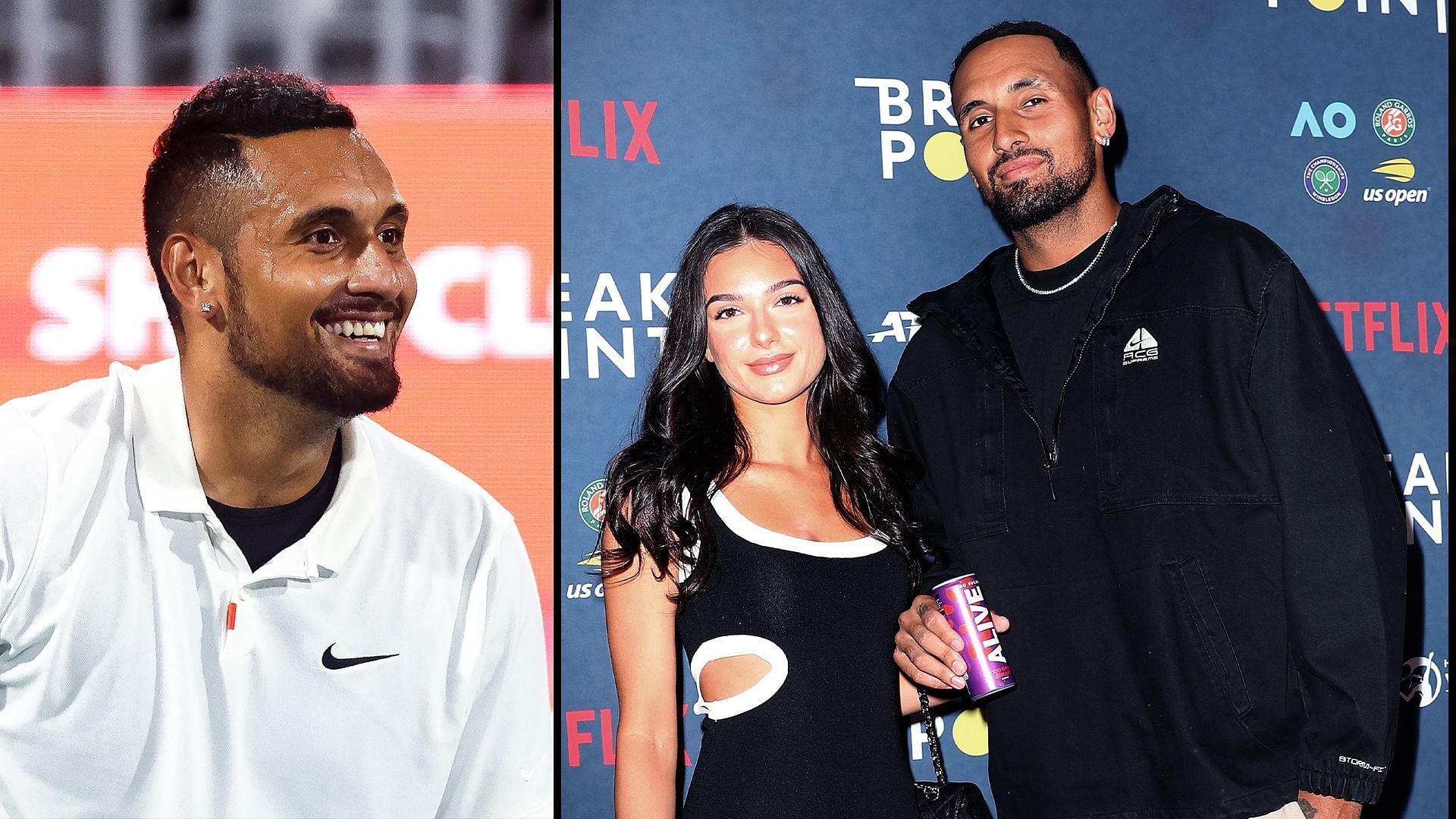 Tennis stars shine on Break Point red carpet as Nick Kyrgios, Costeen Hatzi  attend Netflix premiere at Australian Open 2023