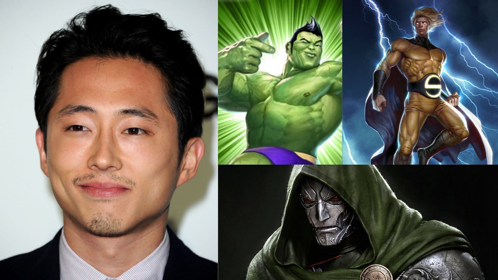 Who could Steve Yeun be playing in Thunderbolts? (Images via iMDb/Marvel)