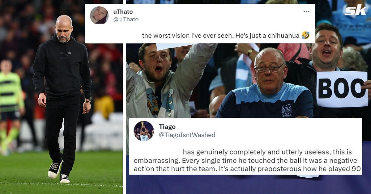 Fans blast Manchester City star for &lsquo;embarrassing&rsquo; display in RB Leipzig draw