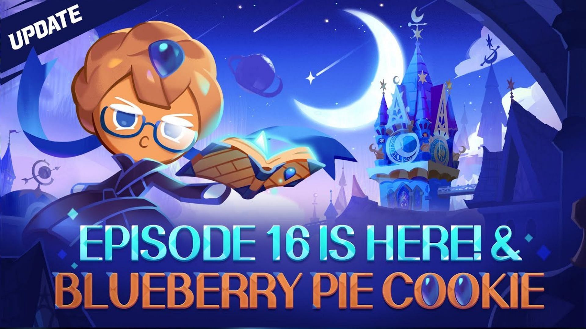 Blueberry pie cookie cookie run kingdom