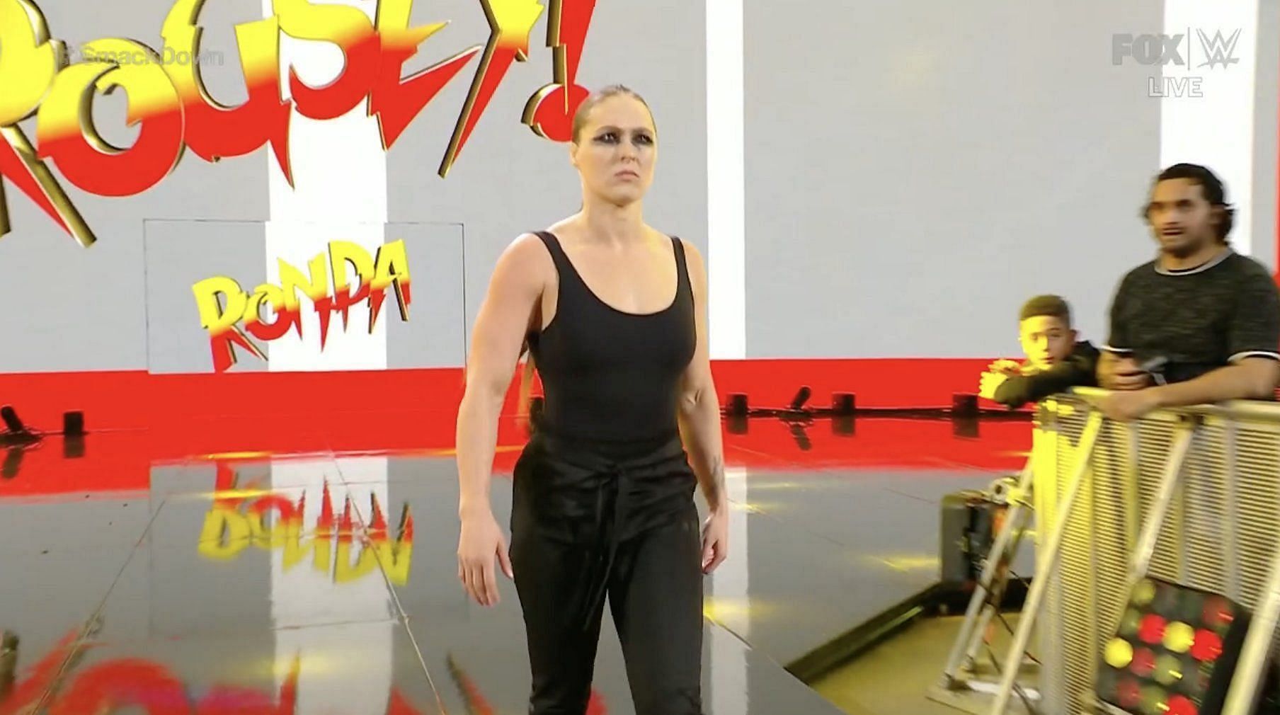 WWE रिंग में रोंडा राउजी ने की वापसी