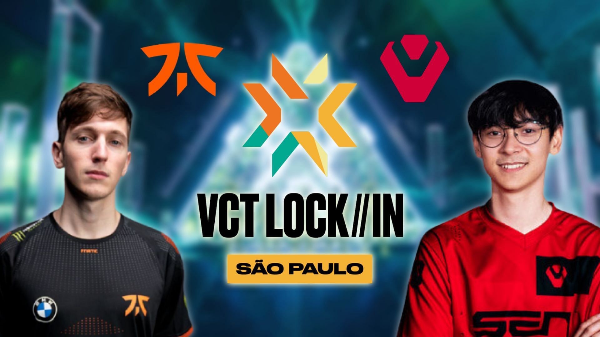 Fnatic vs Sentinels in VCT LOCK//IN 2023 (Image via Sportskeeda)